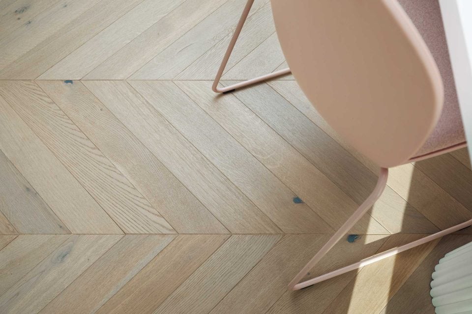 V4 Flooring Chevron Oak Flooring