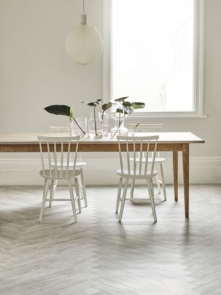 Herringbone Flooring Spacia Whiteash